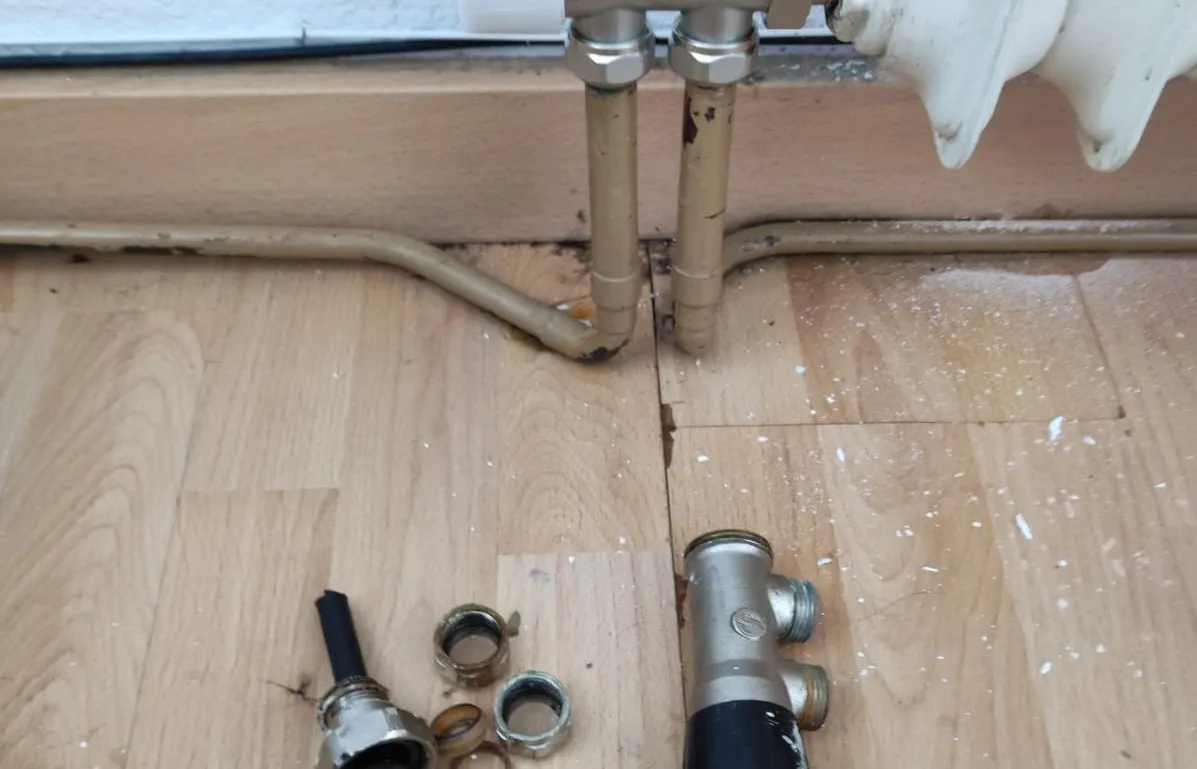 reparación de radiador