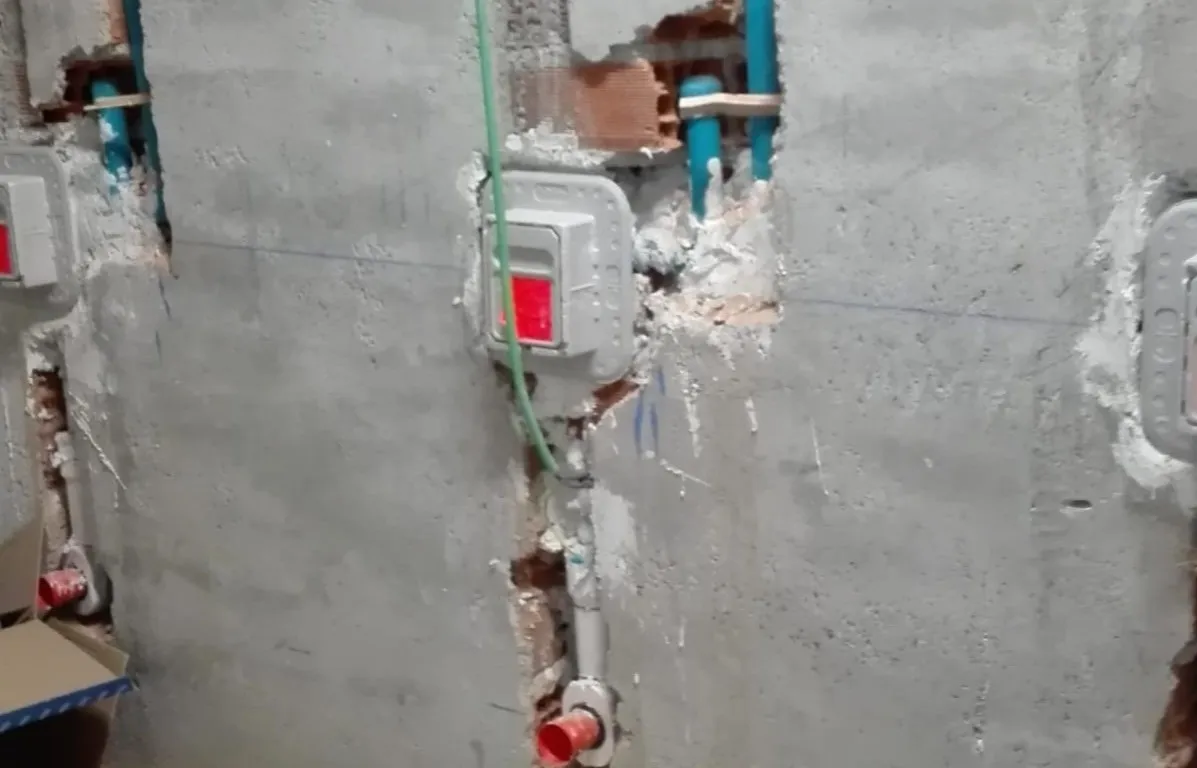reforma de baño público